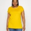 LONG - T-shirt Basic - Dark Yellow