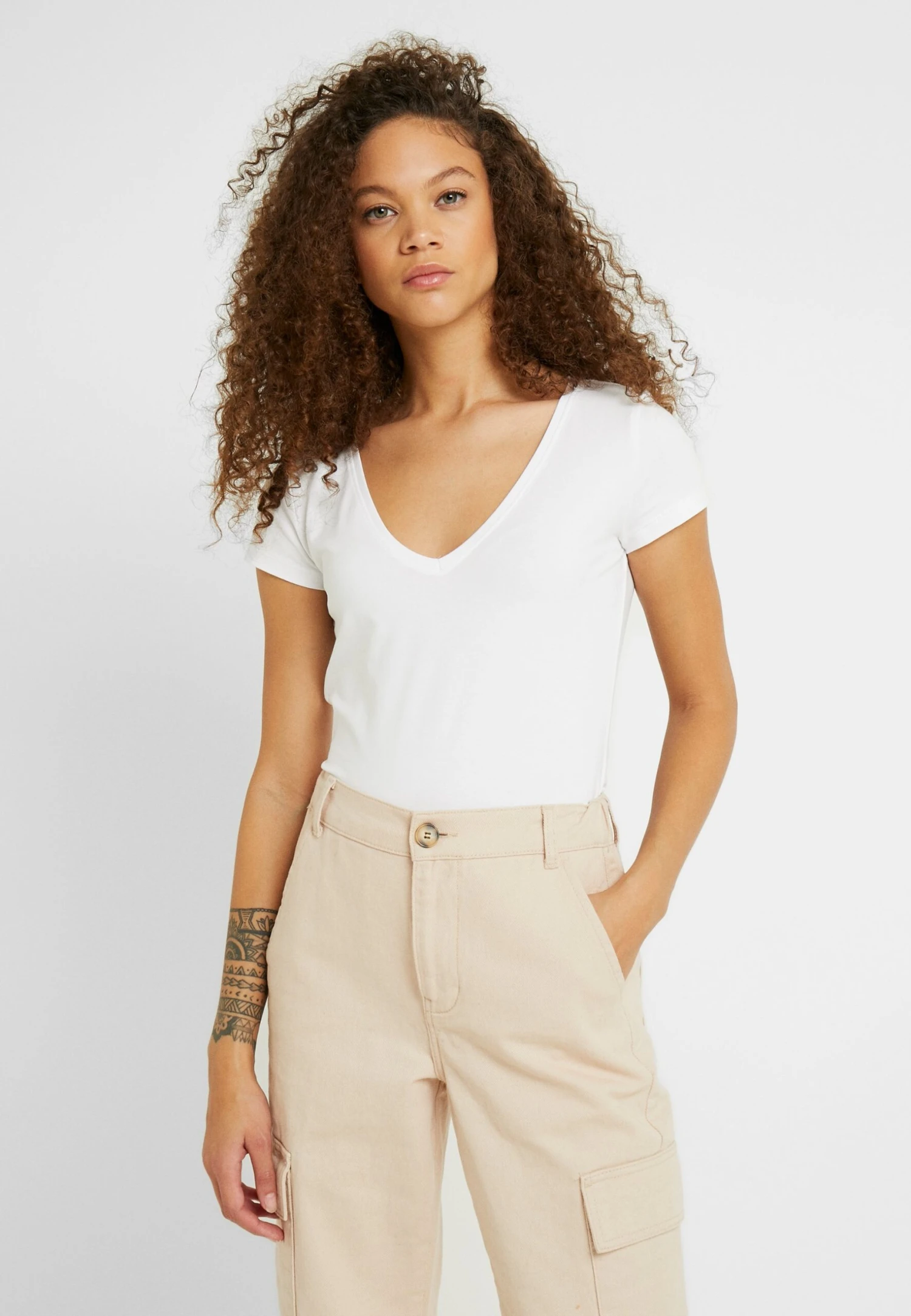 2 PACK - T-shirt Basic - Black/white - obrazek 3