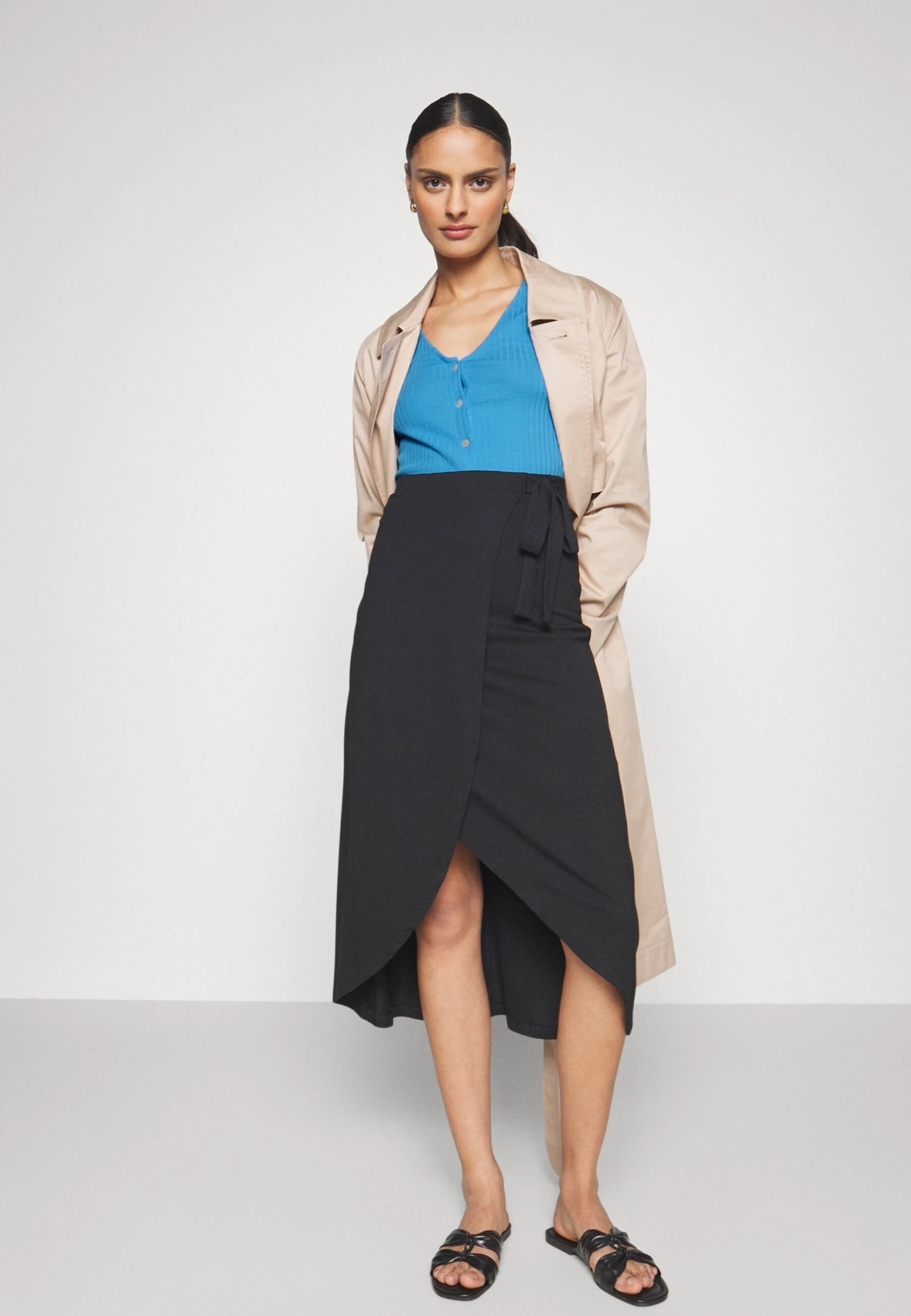 Anna Field Kardigan - Blue - obrazek 5